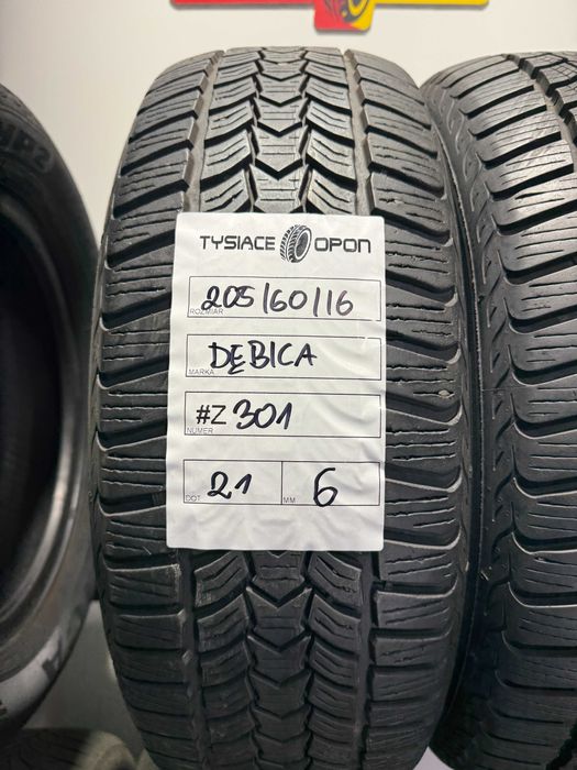 Opony Zimowe 205/60/16 Dębica Frigo Komplet #Z301