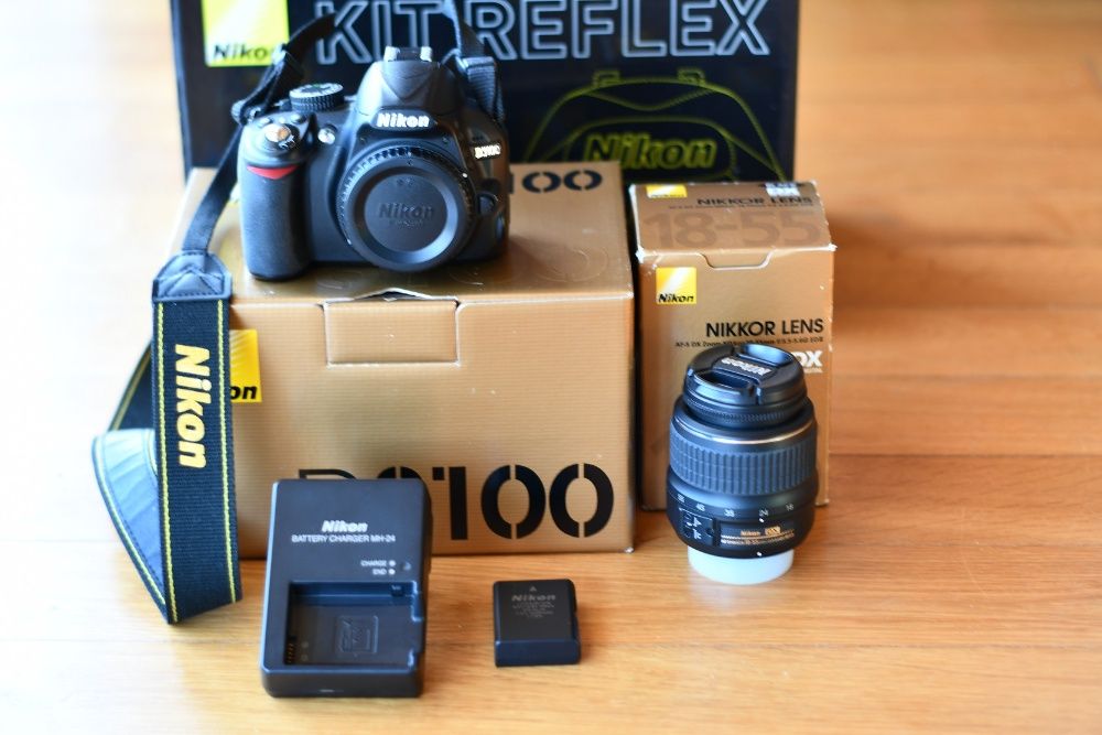 KIT NIKON D3100 + Lente 18-55mm