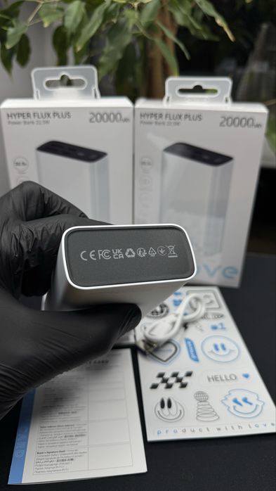 Якісний повербанк з гарантією Proove 20000 mAh 22.5w павербанк зарядка