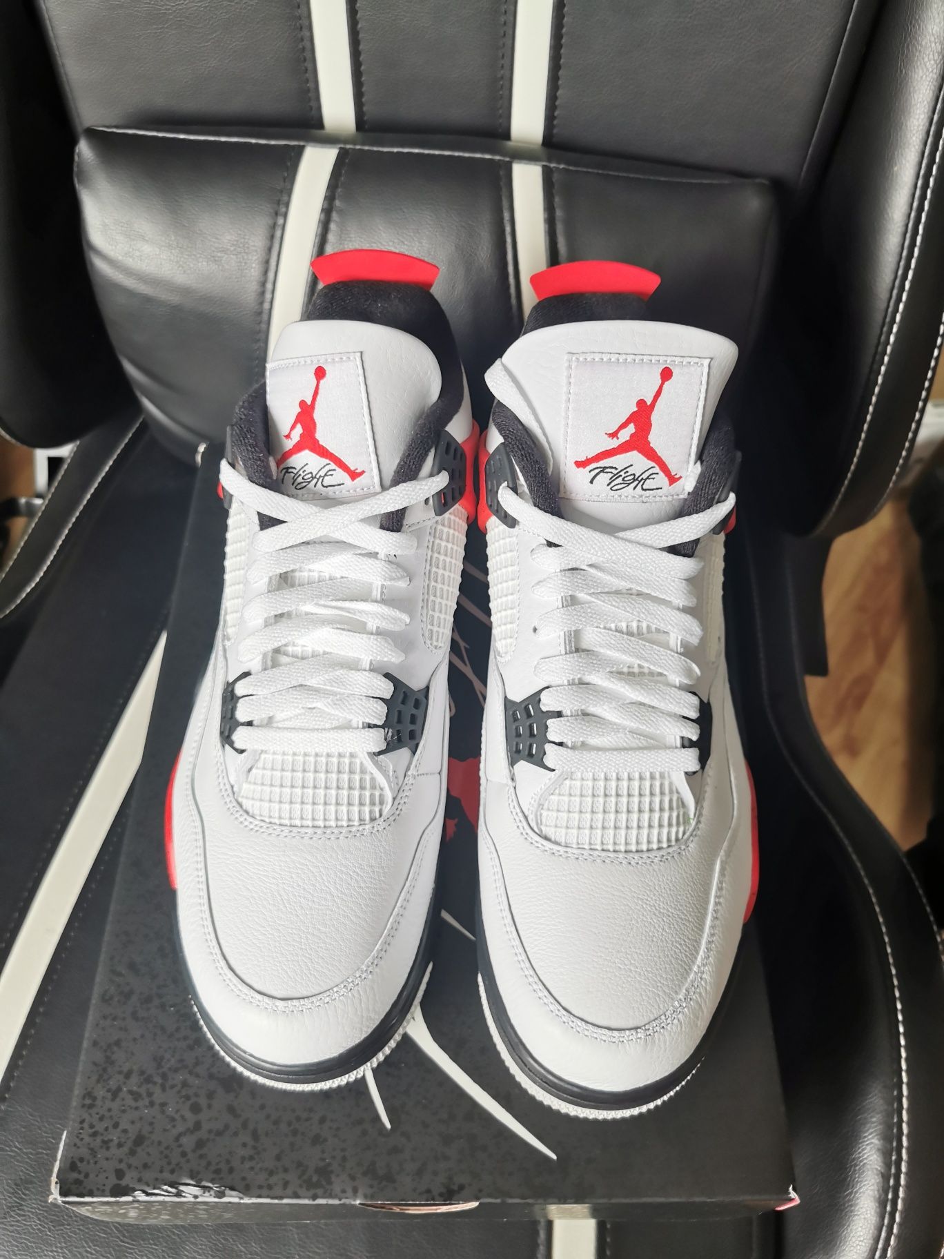 Nike Air Jordan 4 Red Cement 45