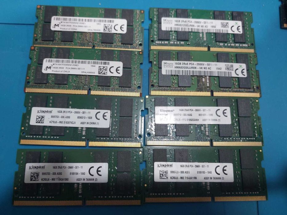 So-dimm DDR4 Pc 2666 16Gb Hinix Micron Kingston для ноутбуков
