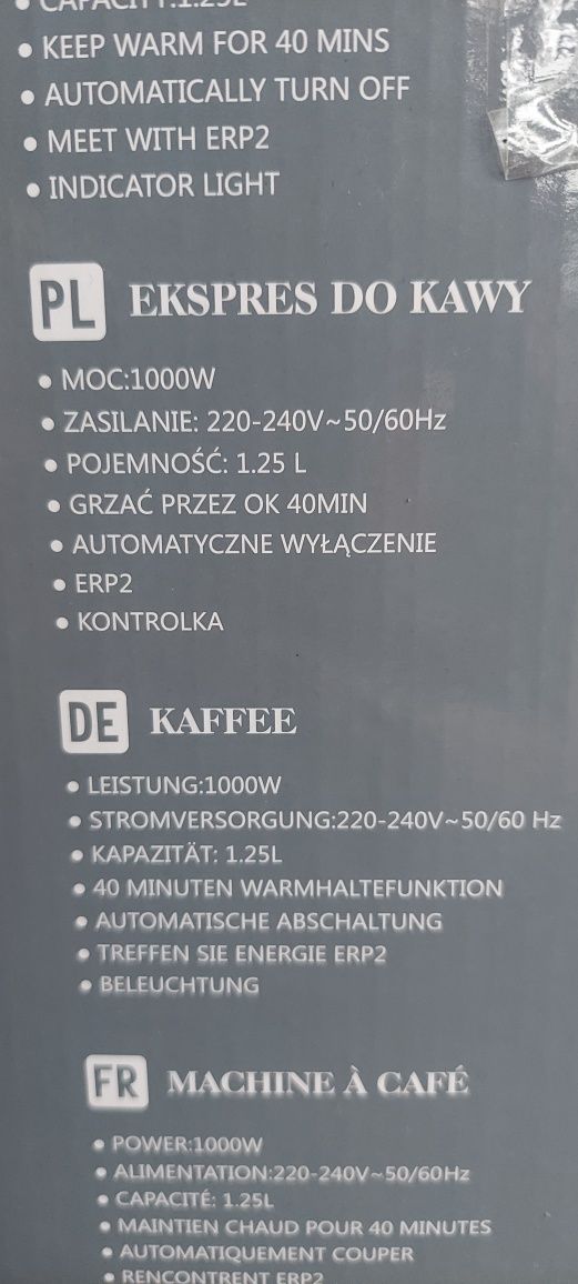 Ekspres do kawy Coffee Marker