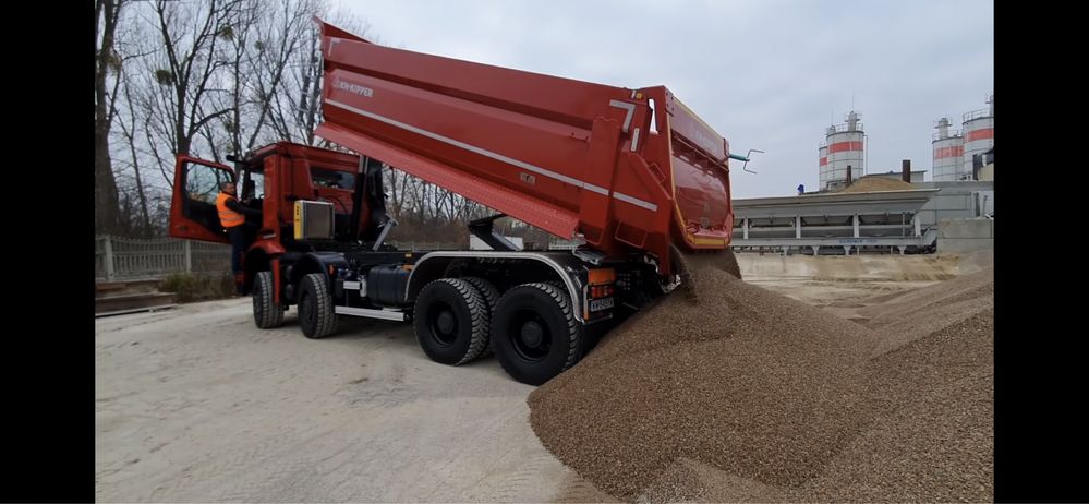 Zwir Piasek Pulpa Czarnoziem Transport Wywrotka 20t Czterooska