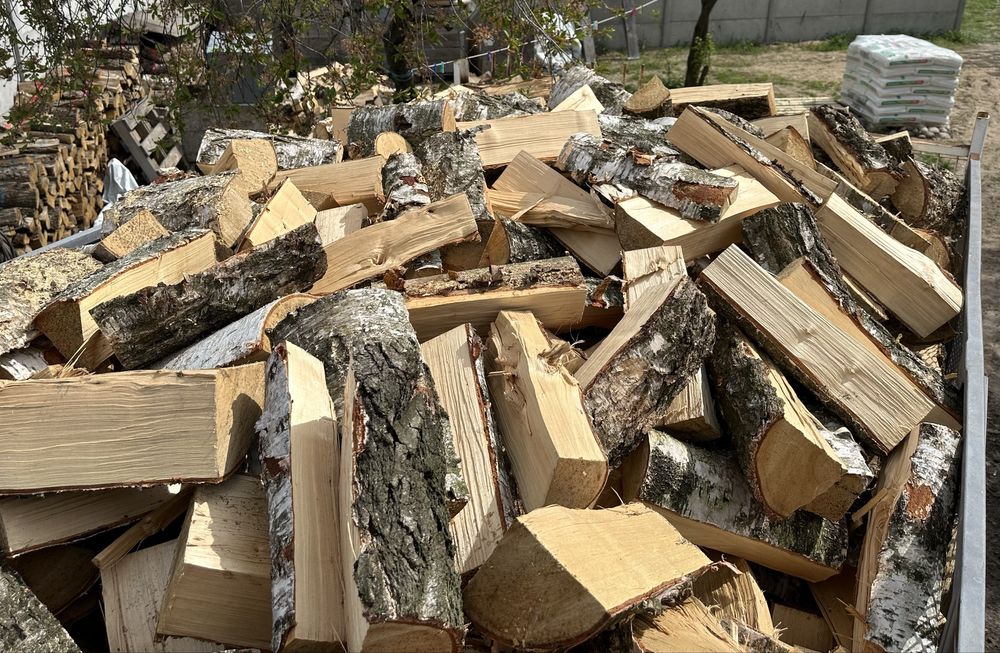 Drewno kominkowe brzozowe, brzoza