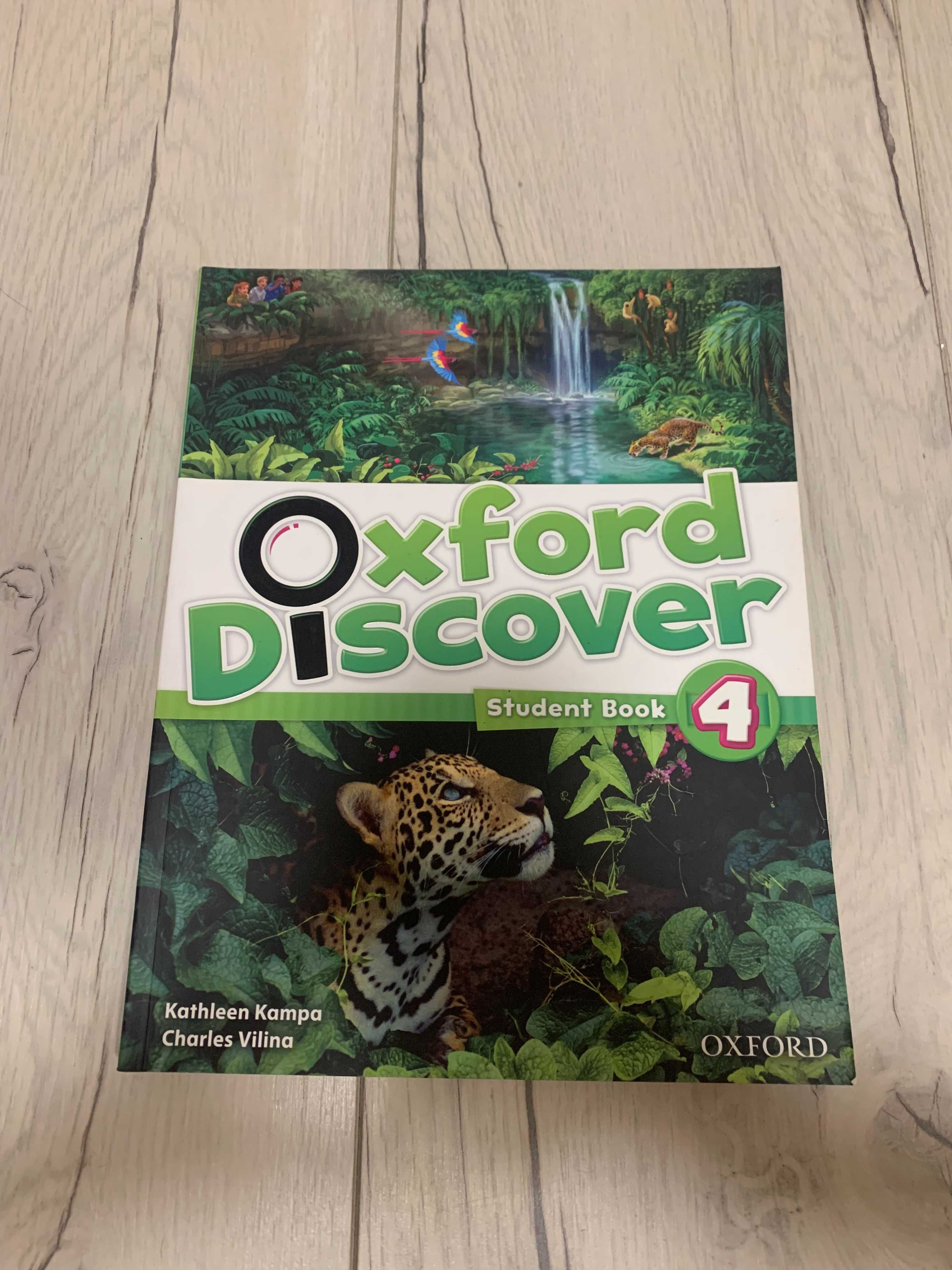 Oxford Discover 4 zestaw student s book+ workbook