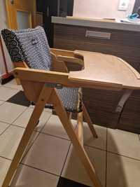 Stolik krzeselko do karmienia safety 1st drewniane Nordik