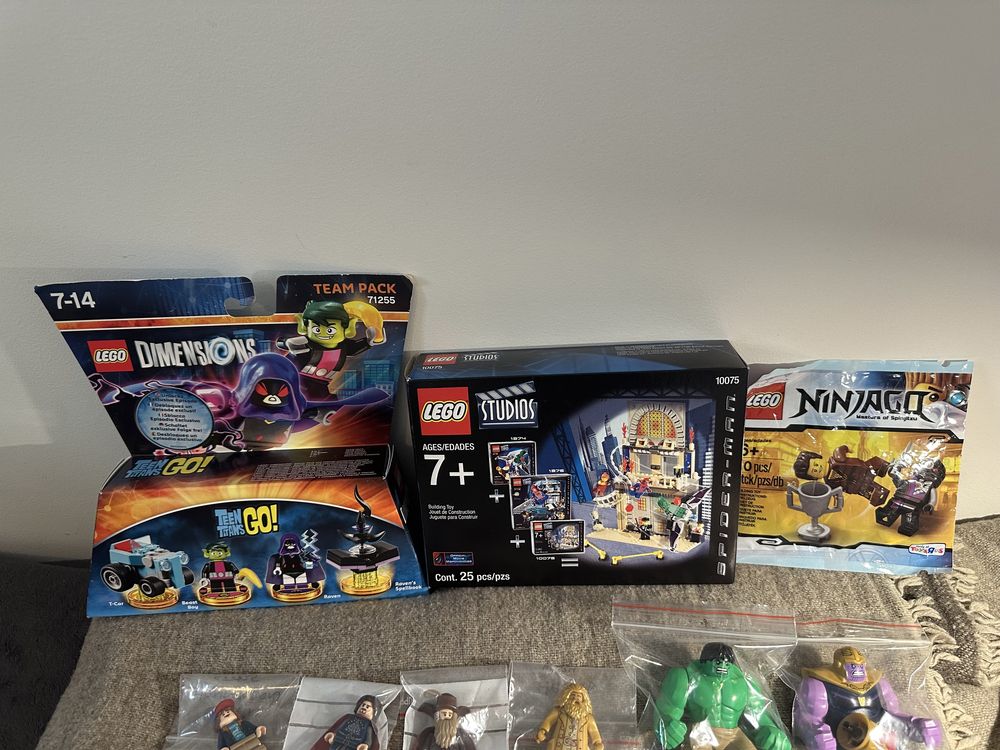 Lego Figurki/Zestawy Star Wars Ninjago Lotr Super Heroes i Inne