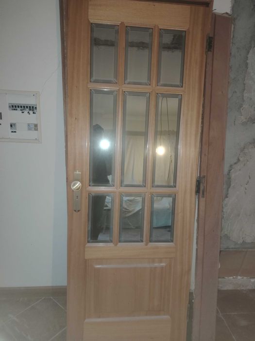 Duas Portas em madeira de Faia