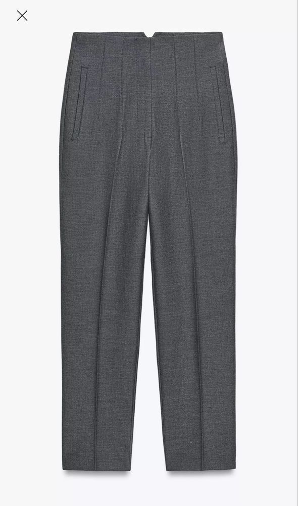 Брюки/ штани з високою посадкою, Zara, XS, як нові