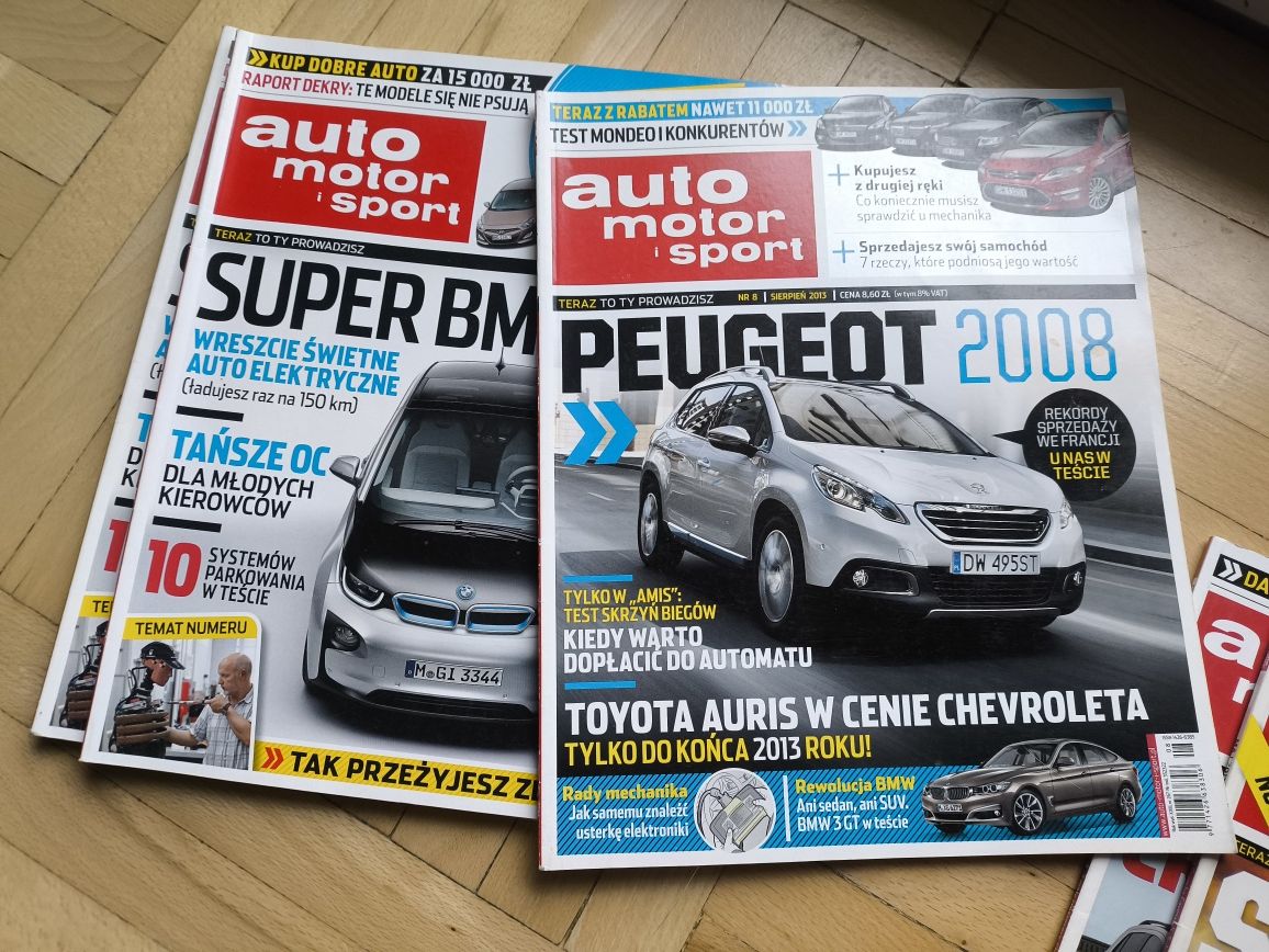 OKAZJA Auto motor i sport 2013 8szt