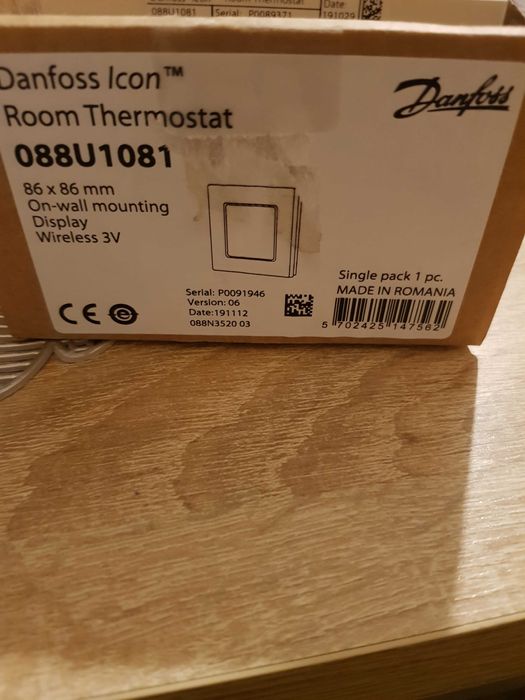 Danfoss Icon Termostat Pokojowy Bezprzewodowy