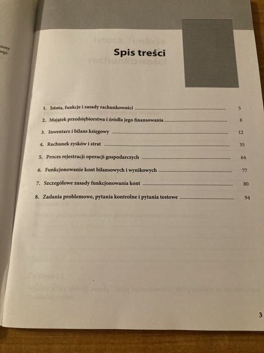Rachunkowość część 1 zeszyt ćwiczeń 2 i rozwiązania