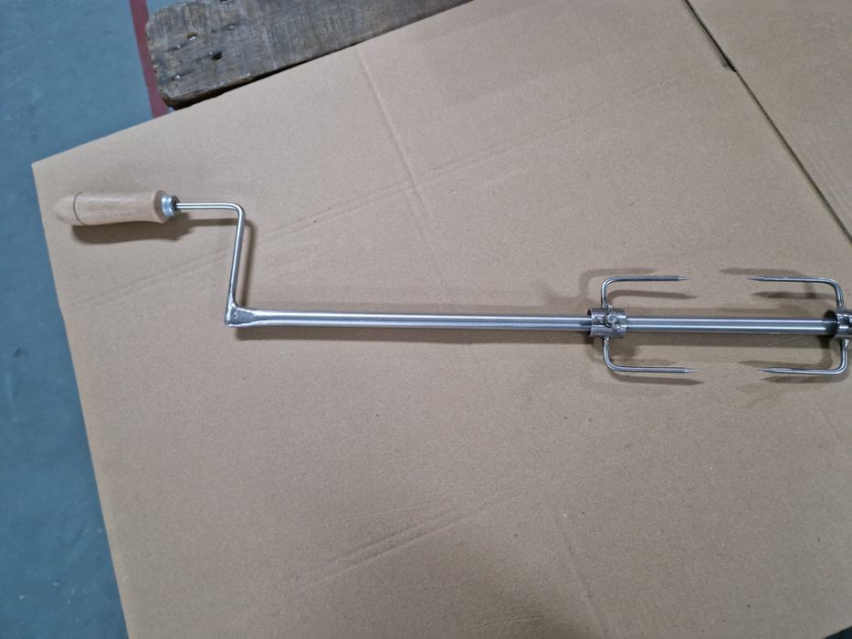 Espeto de leitao inox 1.20 metro