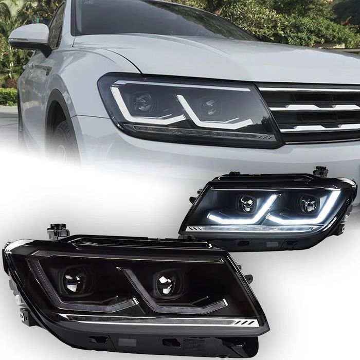 Lampy Przednie LED do VW Tiguan 2017 - 2020