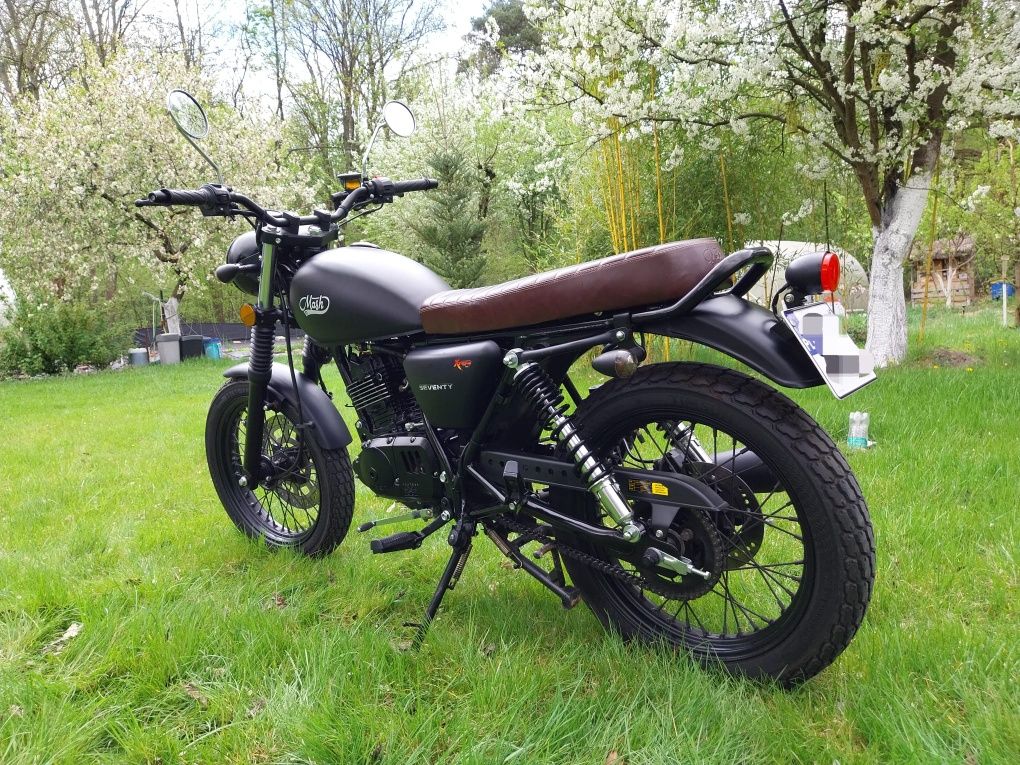 Mash Seventy 125 Cafe Racer 2023 niski przebieg Scrambler rej PL kat B