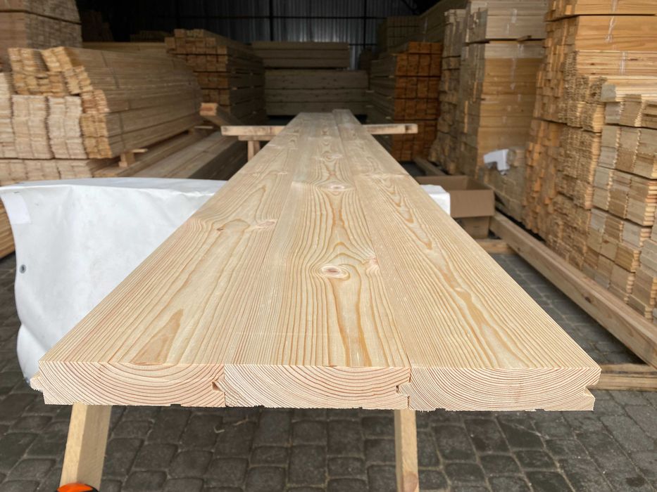 Вагонка, фальшбрус (імітація бруса) дошка на підлогу