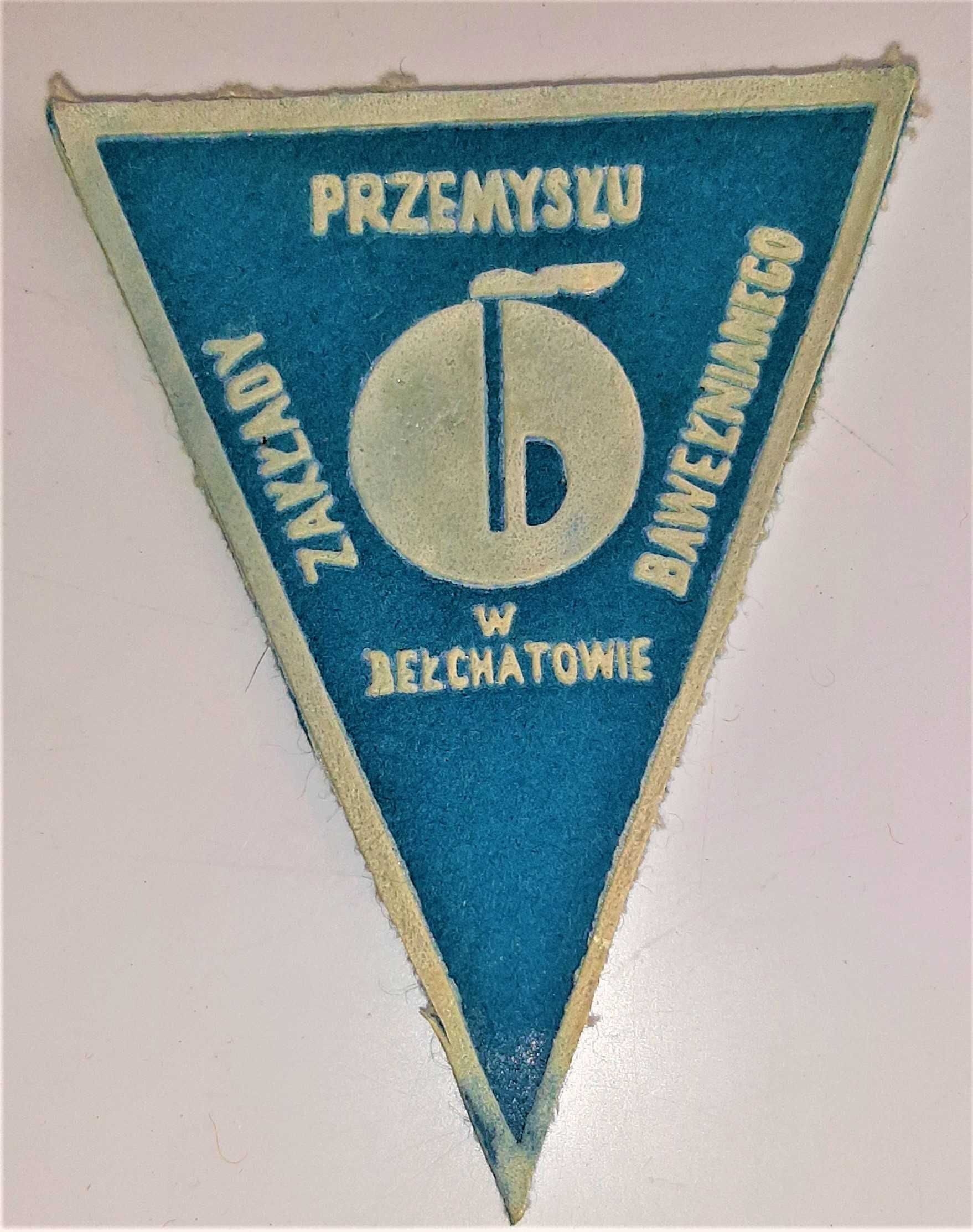 Naszywka Bawełnianka Bełchatów BZPB Bełchatowskie Zakłady Przemysłu