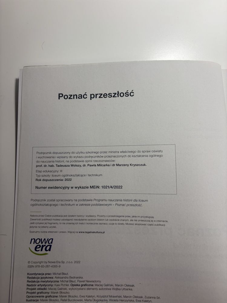 Podręcznik „Poznać przeszłość 4”