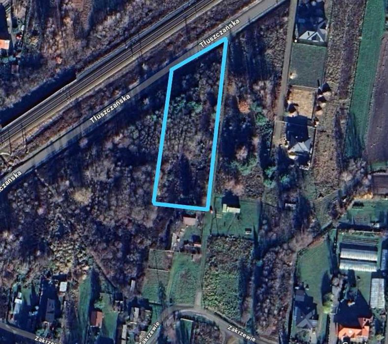 Działka z potencjałem w miejscowości Tłuszcz.