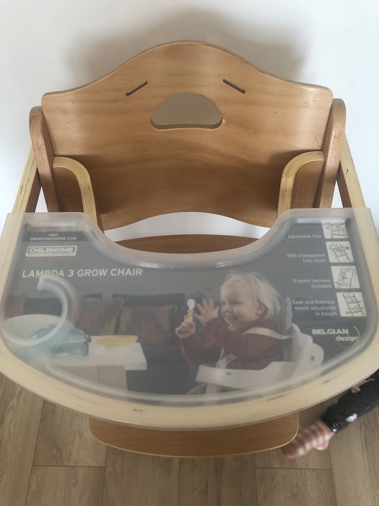 Childhome krzeselko do karmienia LAMBDA 3 Grow chair