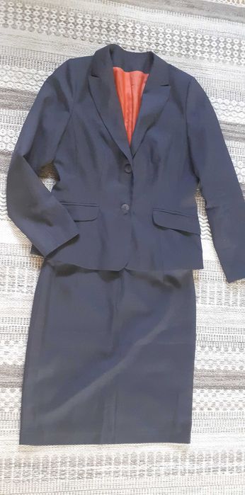 Garsonka ze spódnicą L 40 grafitowa