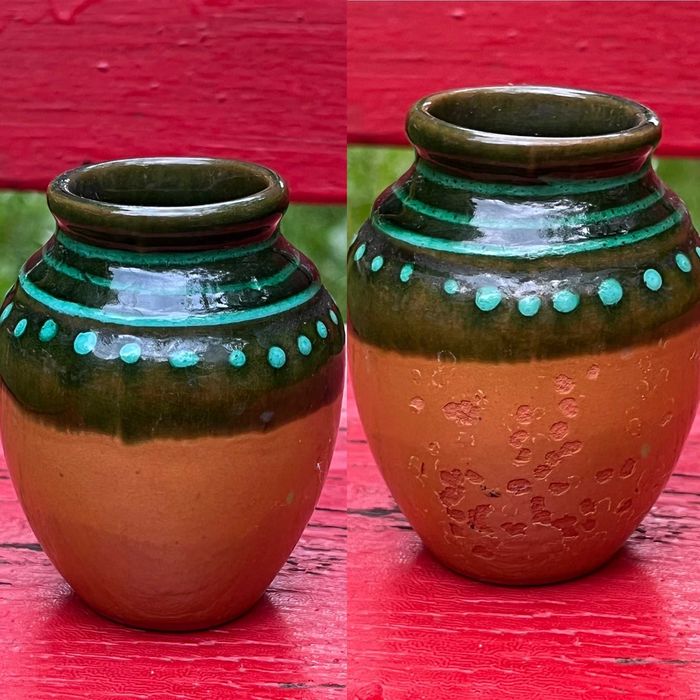 майоліка Ваза вазочка глина керамика