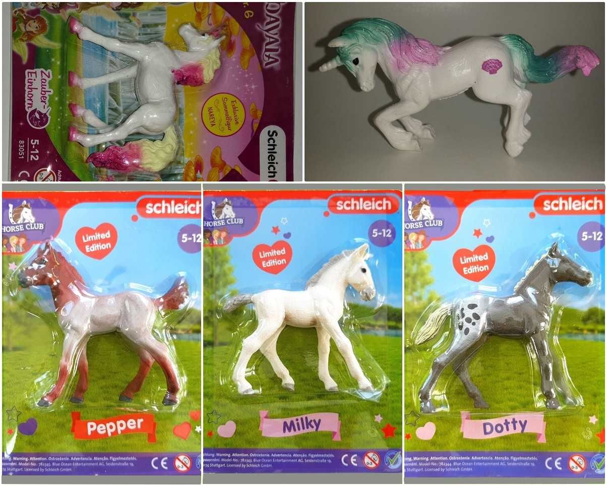 Игрушки фигурки Schleich Шляхт лошади тигр петух динозавры единороги