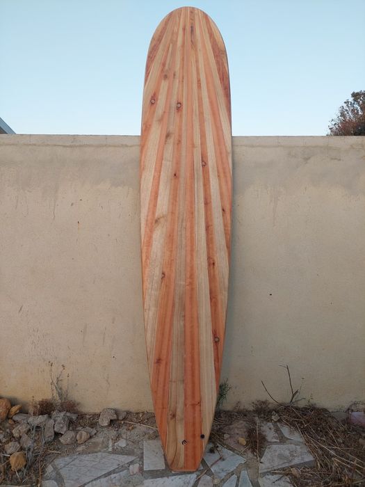 Wooden longboard
