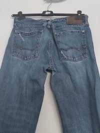 Spodnie American Eagle, jeansy, przetarcia, rozmiar S