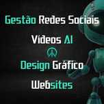 Redes Sociais | Design Gráfico | Vídeos AI | 80% DESCONTO no 1º PEDIDO