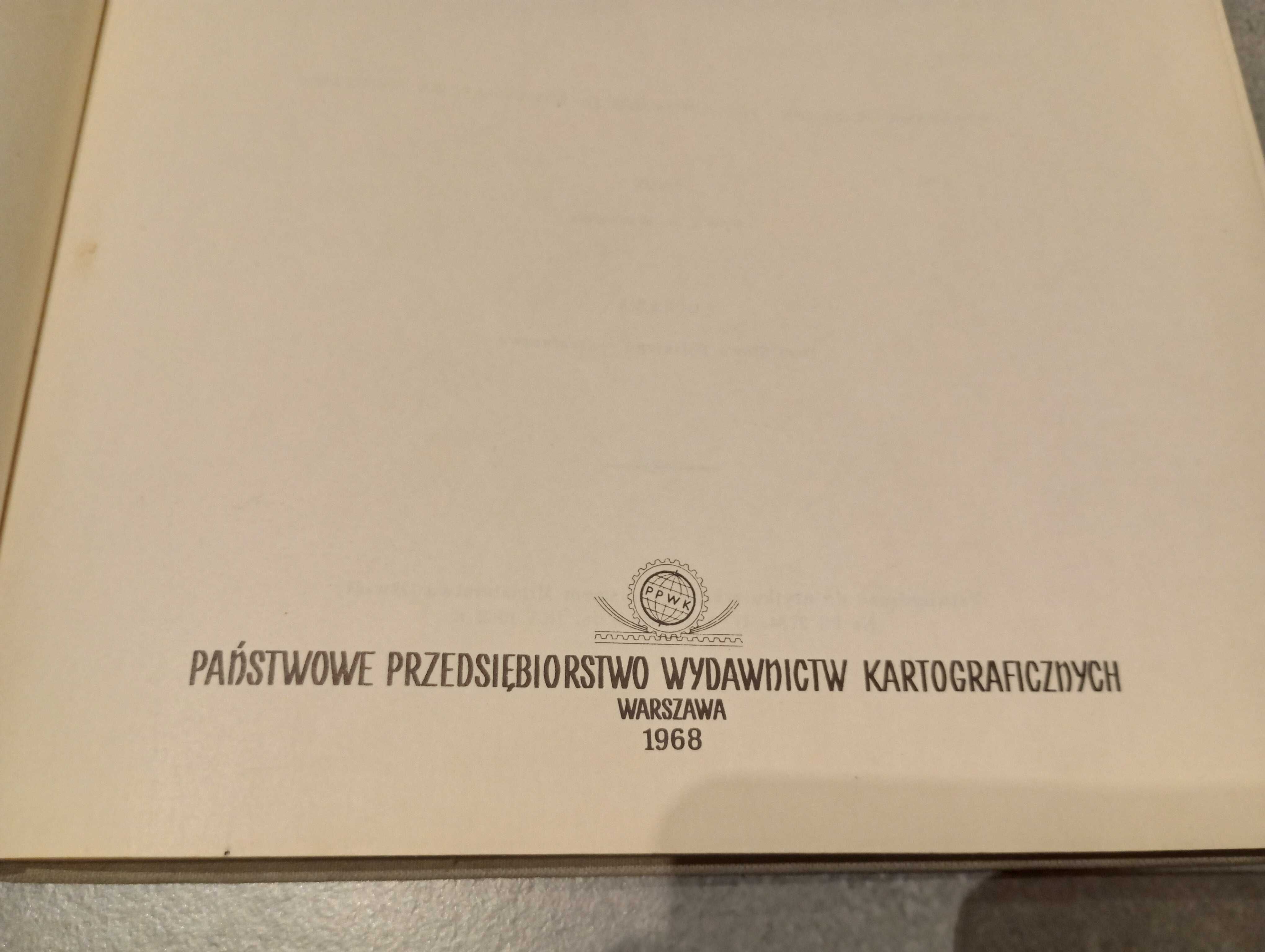 Atlas geograficzny świata PPWK 1968