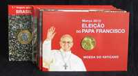 Moedas Colecção Philae Viagens do Papa Francisco