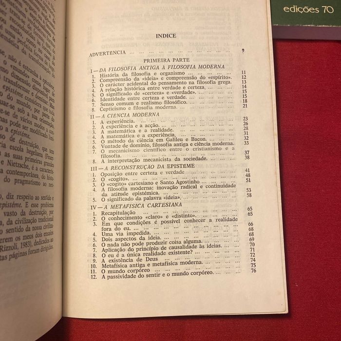 A Filosofia Moderna - A Filosofia Contemporânea - Emanuele Severino