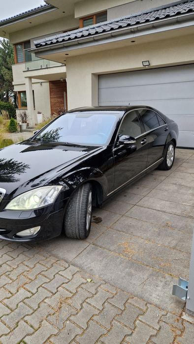Mercedes w221 klasa S 550 4matic long LPG niezniszczony serwisowany