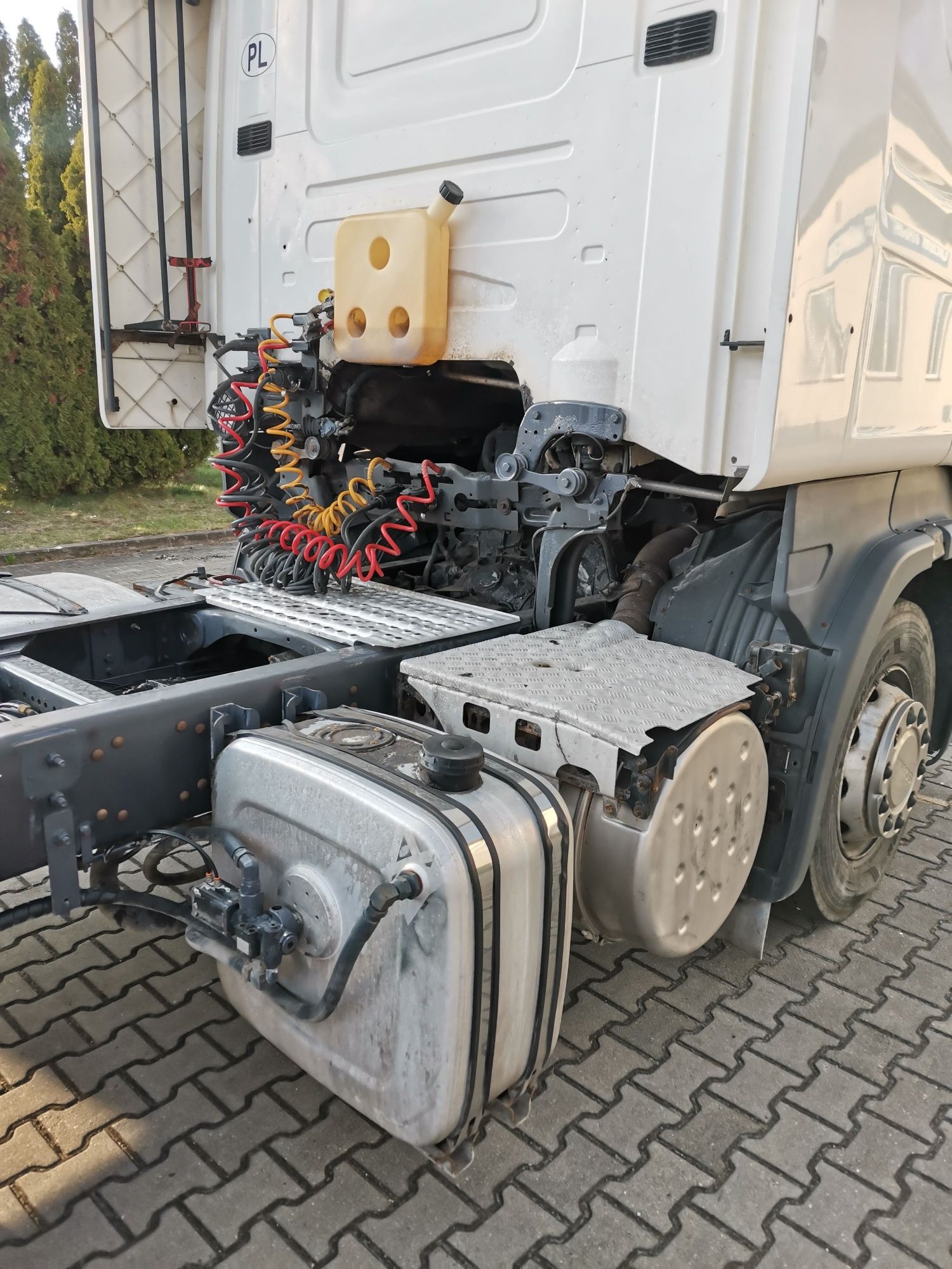 Scania R420 rok 2006. Hydraulika