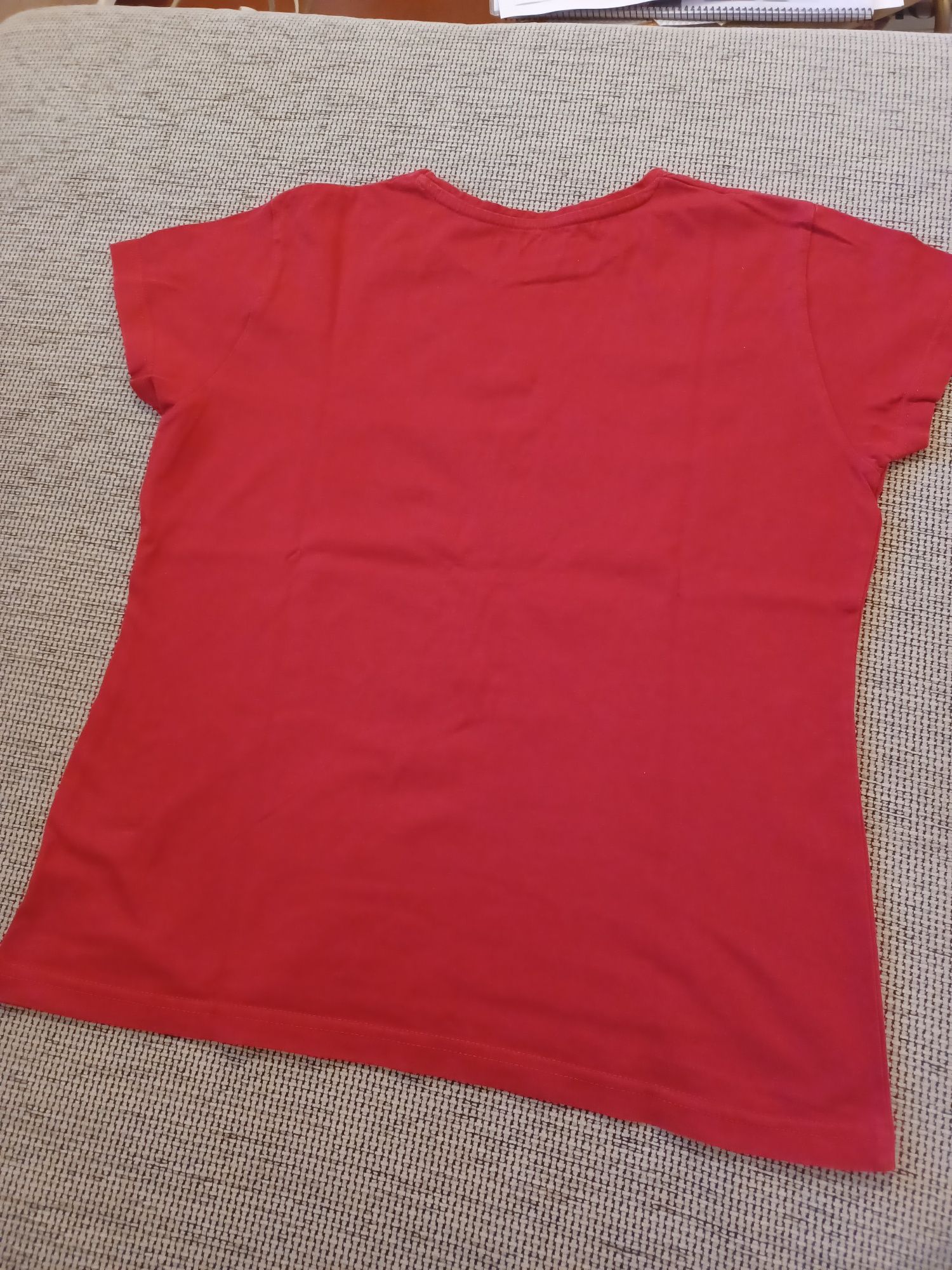 T-shirt vermelho marca Code