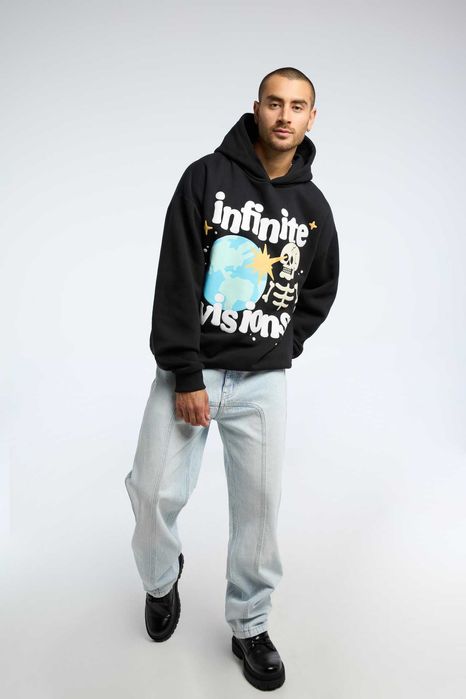 Худи y2k скелеты Opium SK8 SangWinik