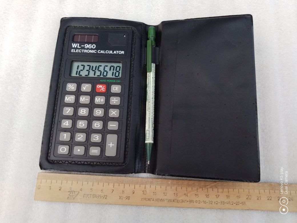Калькулятор карманный WL -960, новый