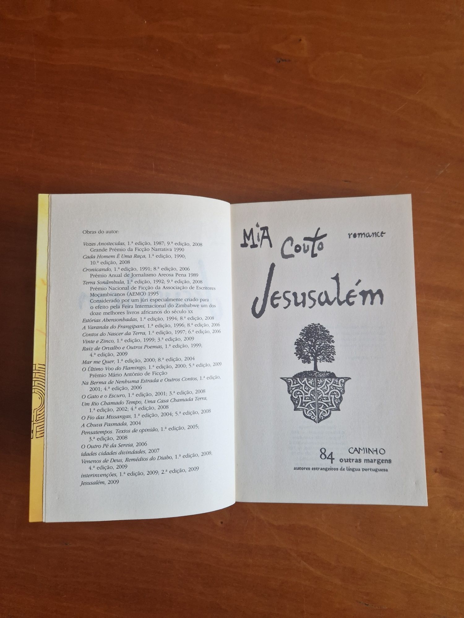 Romance "Jesusalém", de Mia Couto