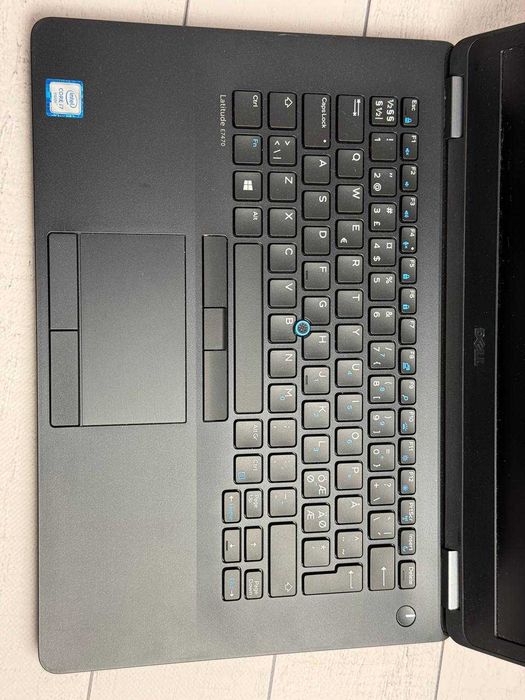 Dell 7470 i5-6300U 8ram ssd 128 знос  батареї 54%