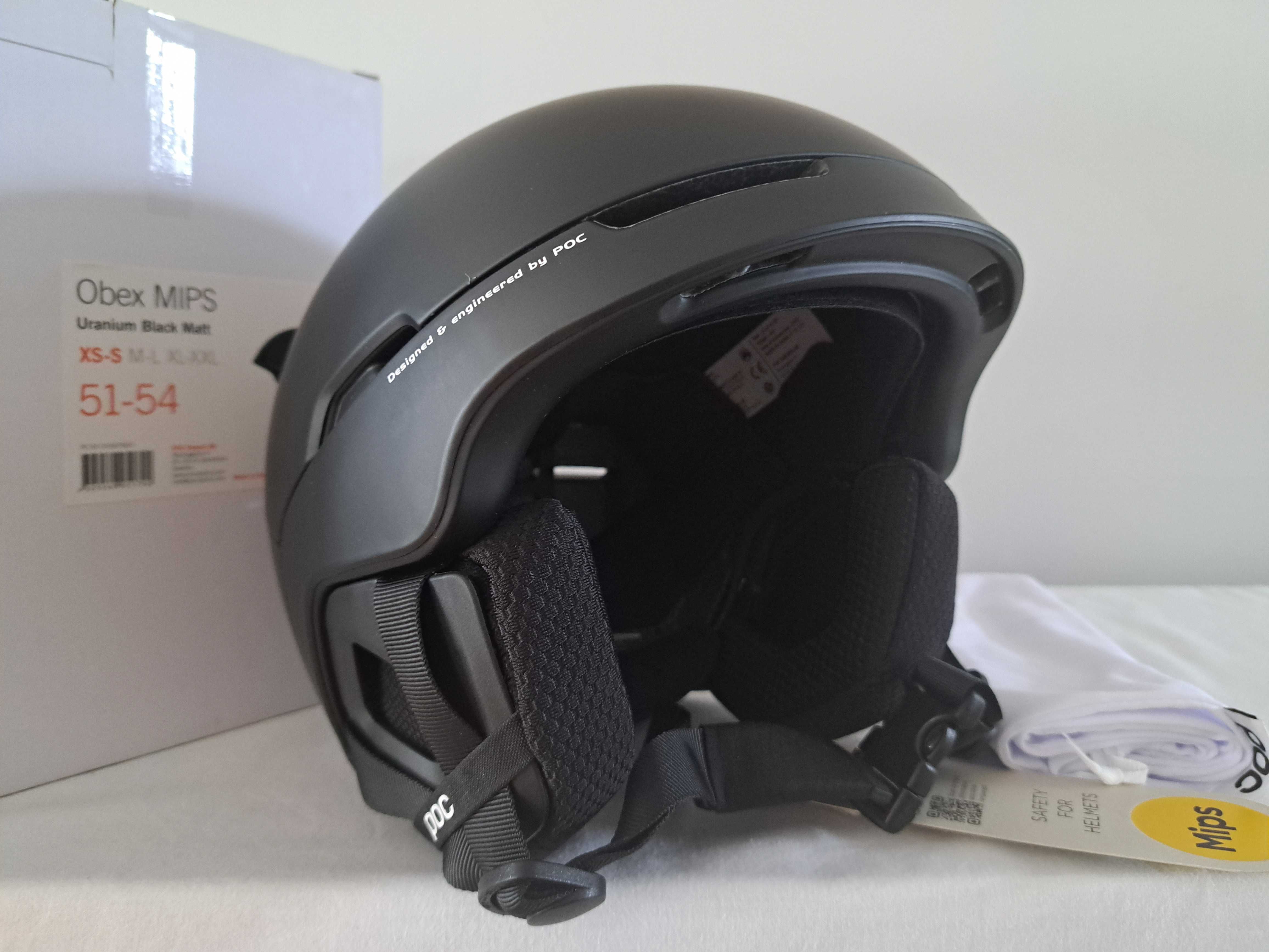 Kask narciarski POC Obex Mips Uranium Black Matt XS/S 51-54cm
