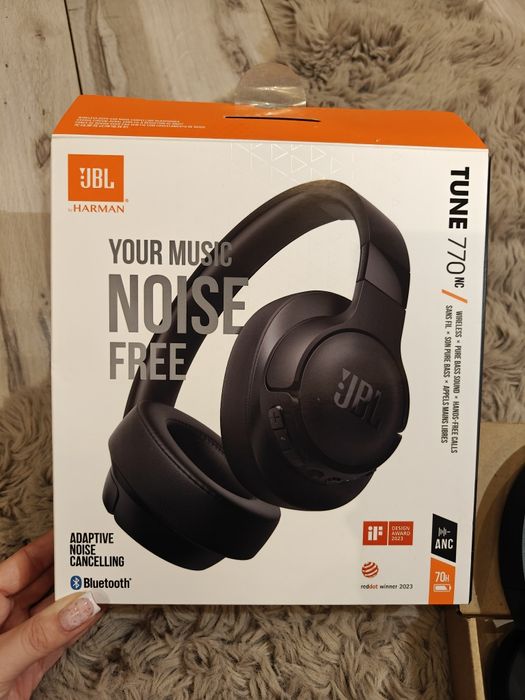 Słuchawki nauszne JBL Tune 770NC ANC Czarny
