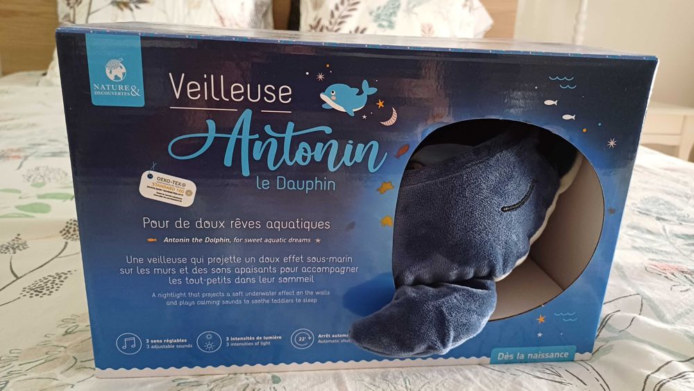 Luz noturna Golfinho Antonin