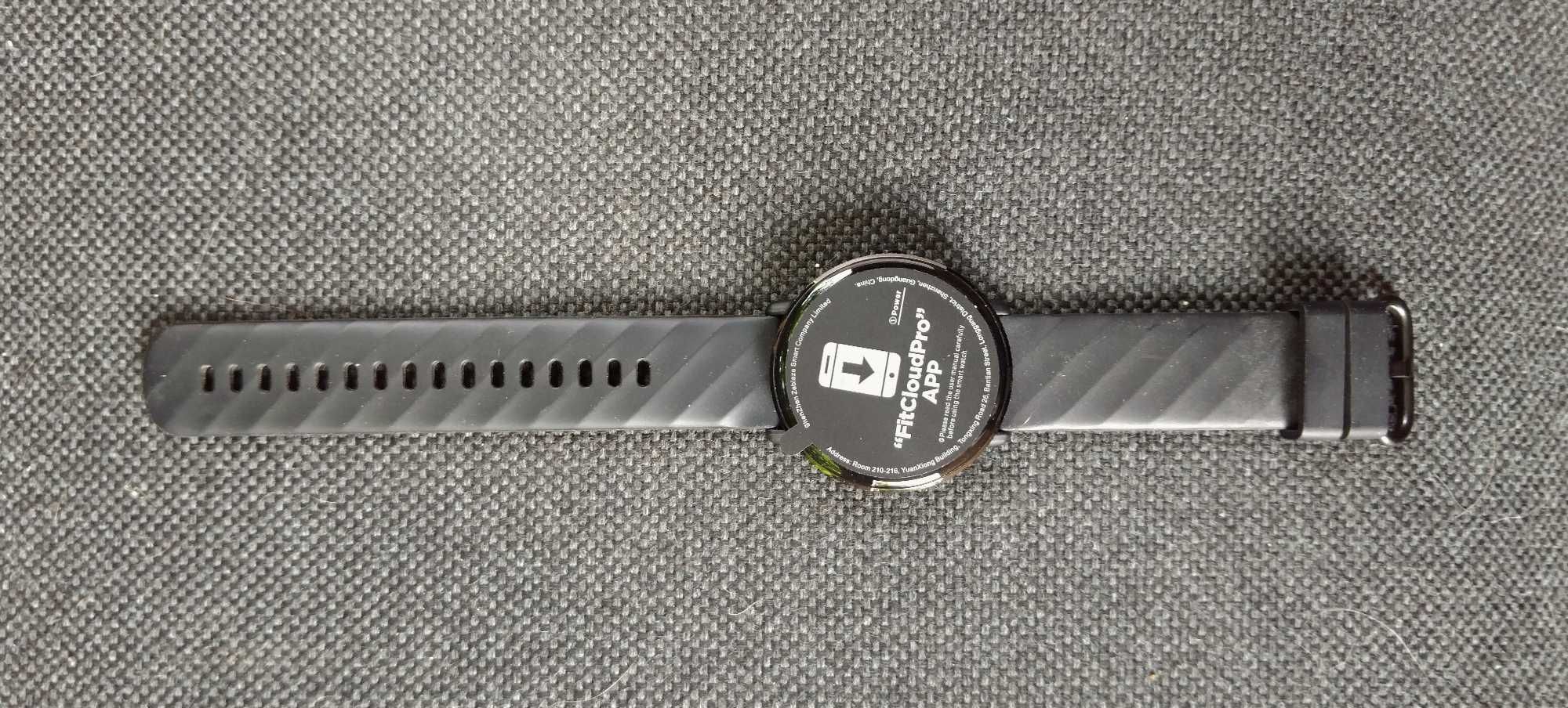 Zeblaze GTR 3 Pro. Чёрные смарт часы, Smart watch + защитные стёкла
