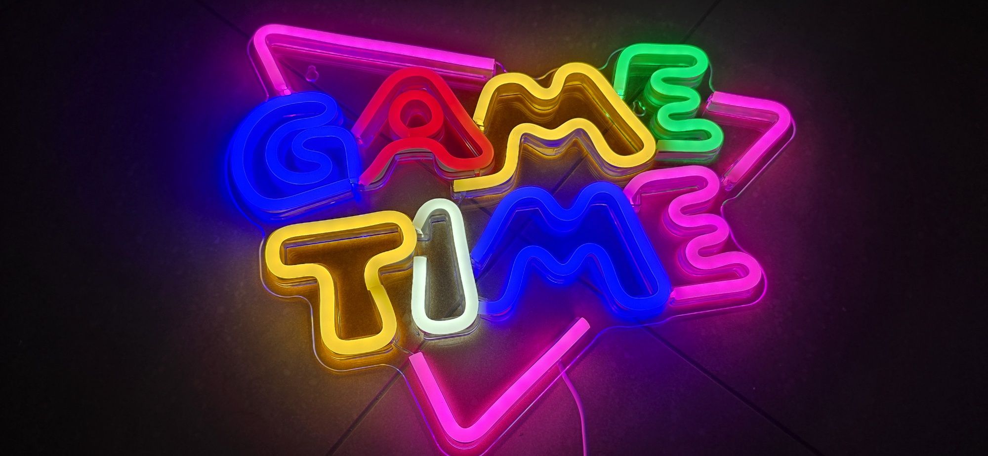 Napis LED Game Time USB
