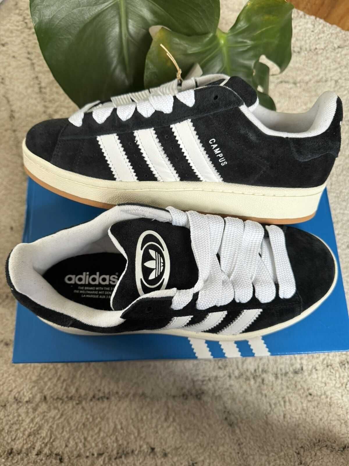 Adidas Campus 00s ""Goma Blanca y Negra""  39