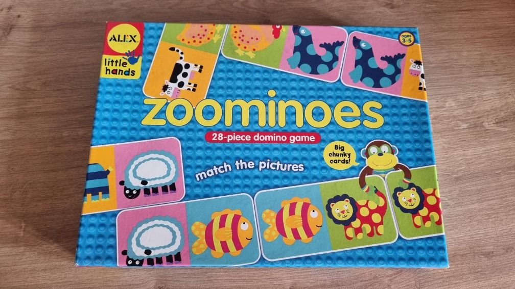 Гра доміно із звірятами Zoominos Вік 3-5