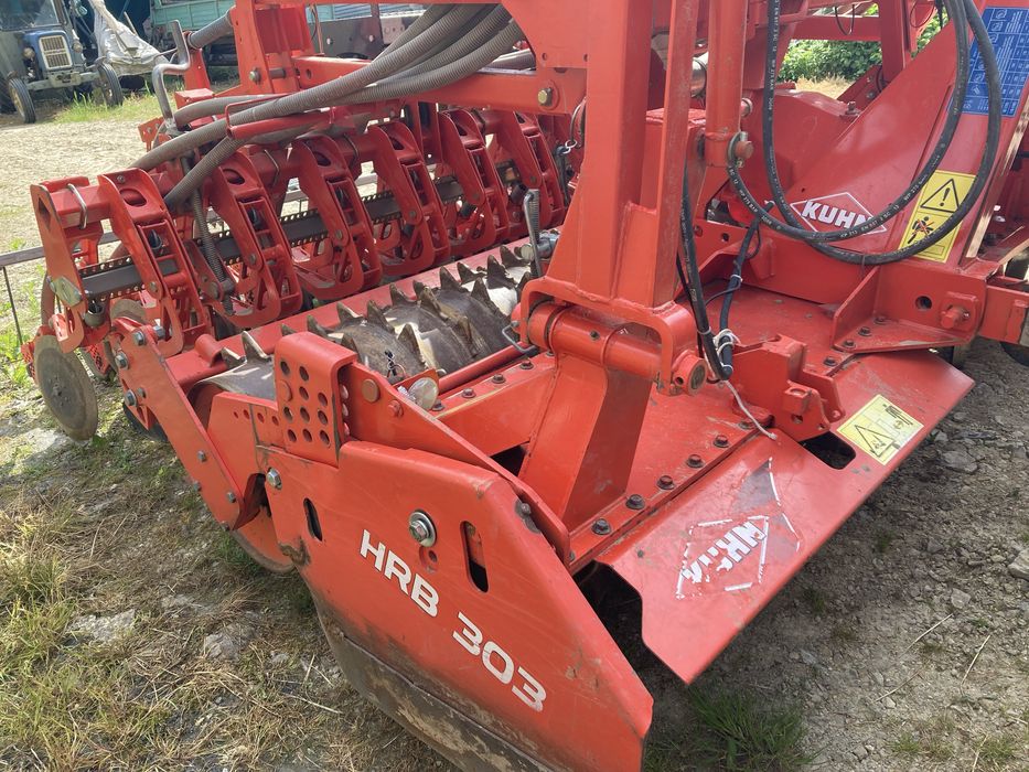 Agregat uprawowo-siewny Kuhn Venta + HRB303D