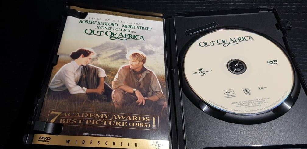 Out of Africa Collector's Edition wersja Amerykańska NTSC region 1