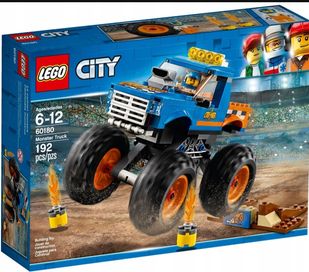 Lego City 60180 Monster Truck, komplet, instr.+pudelko